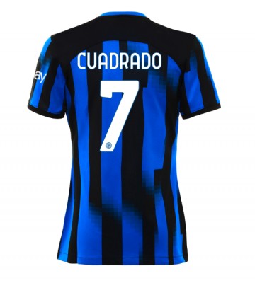 Inter Milan Juan Cuadrado #7 Hemmatröja Dam 2023-24 Kortärmad